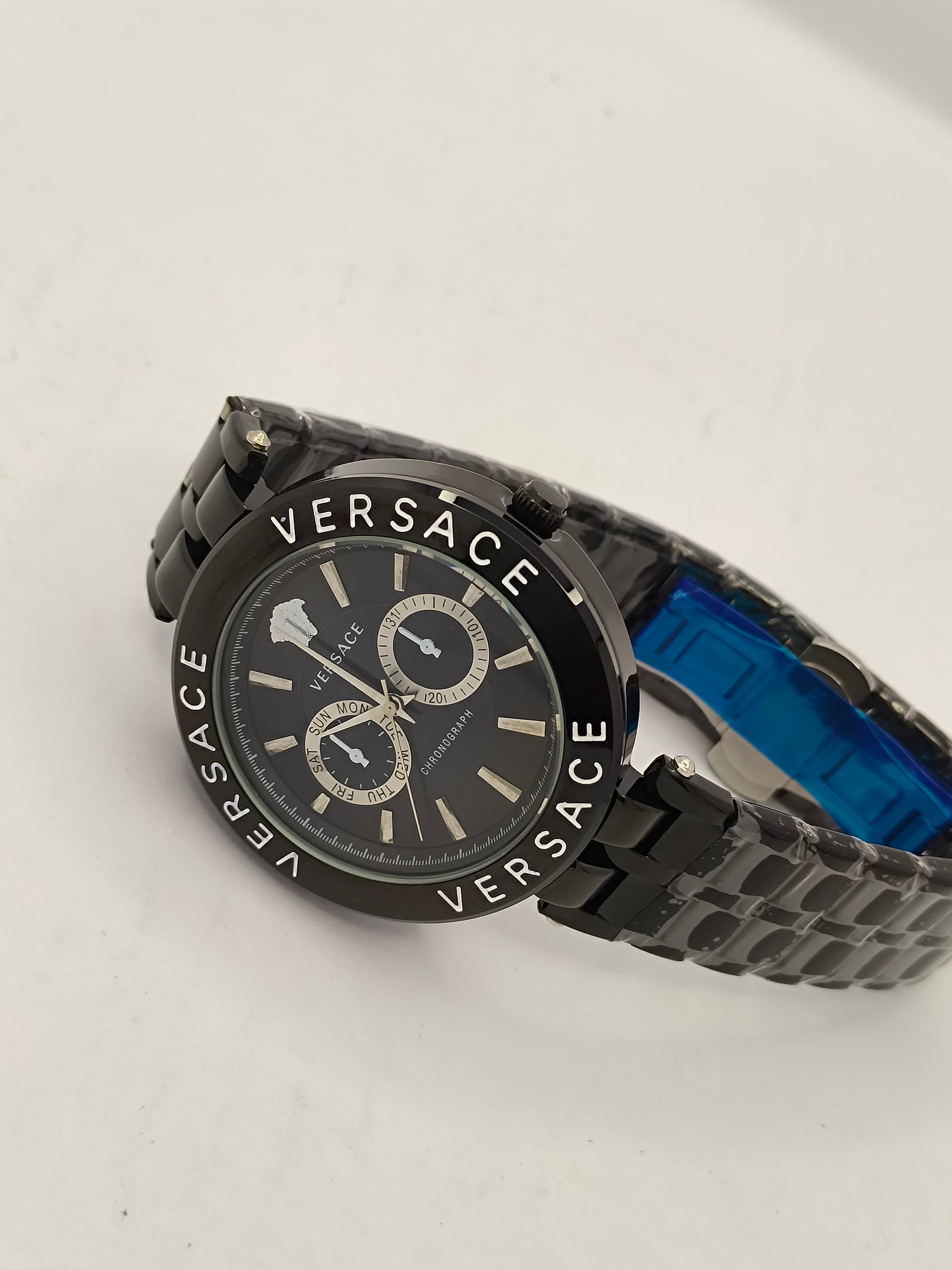 Versace Chronograph Black Dial Men’s Watch