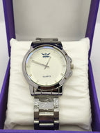 SKMEI Classic Stainless Steel Quartz Watch