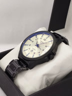 Tissot Quartz Men’s Watch – Classic White Dial