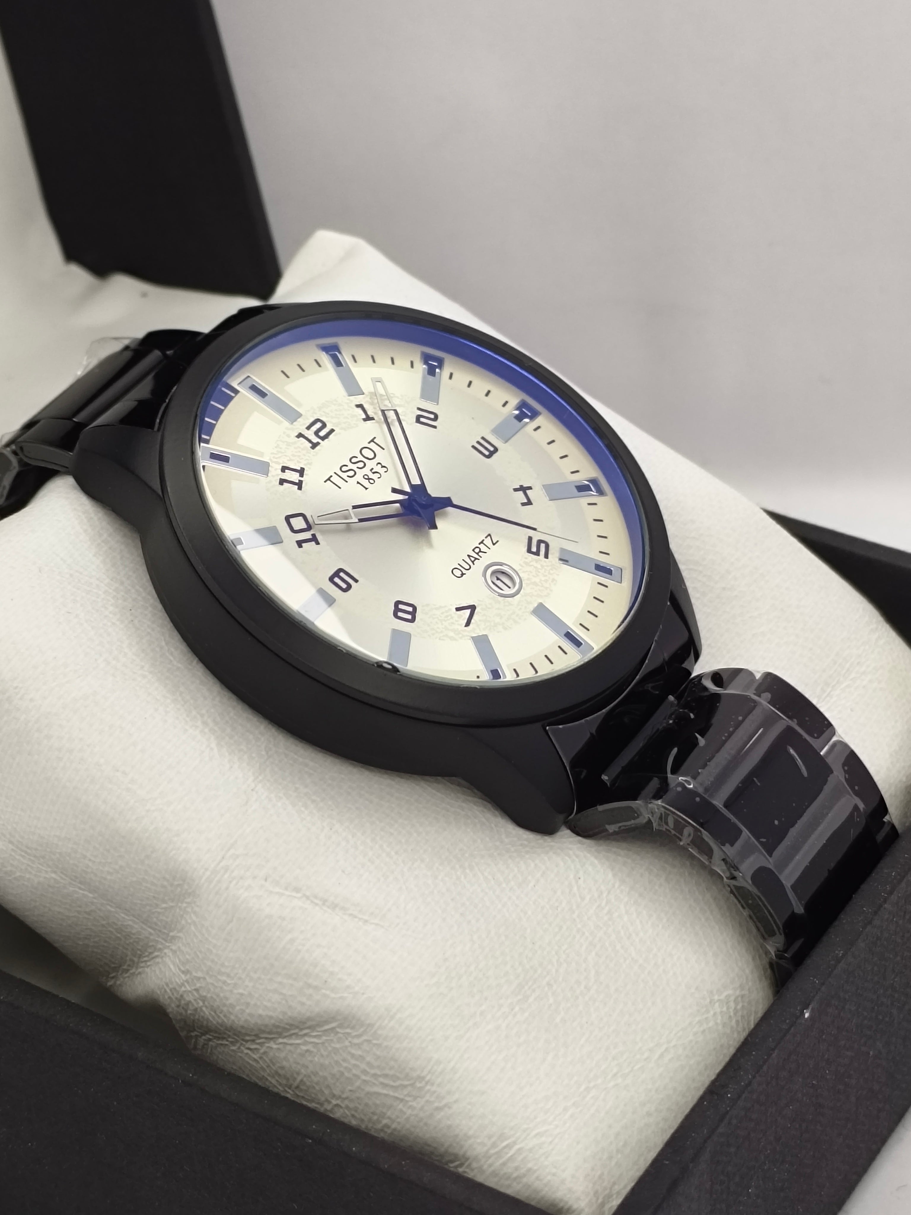 Tissot Quartz Men’s Watch – Classic White Dial