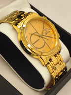 – Fortune Time Men’s Luxury Gold Quartz Watch